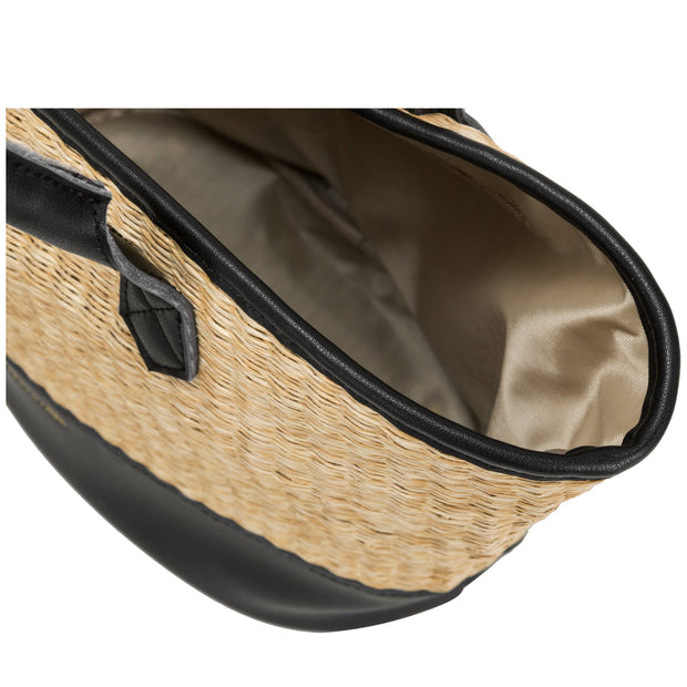 Every Other - Medium Sized Straw Grab Bag with Pouch (12047) (3 colours)