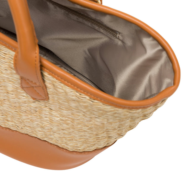 Every Other - Medium Sized Straw Grab Bag with Pouch (12047) (3 colours)