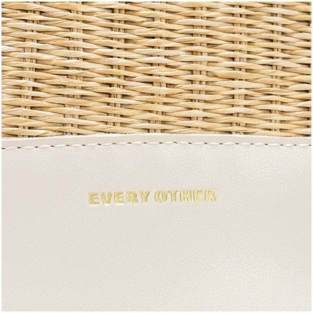 Every Other - Medium Sized Straw Grab Bag with Pouch (12047) (3 colours)