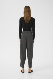 InWear - GincentIW - Long Sleeve Sweatshirt in Dark Grey Melange (30109922)