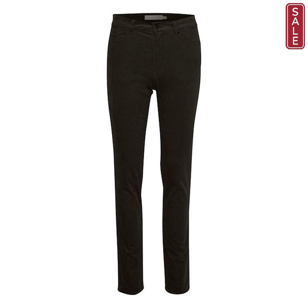 InWear - RylieIW - Tight Leg Needlecord Jean "Dark Beetle"