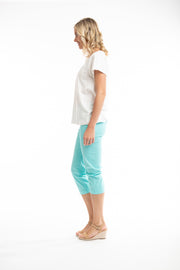 Orientique - Elasticated Waist Capri Trousers (5605) (3 colours)