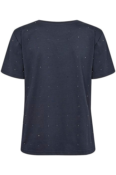 Part Two - MaggiPW Short Sleeve T Shirt with Diamante Sparkle (2 colours)