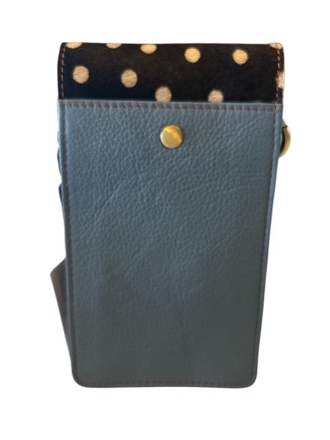 Soruka - GIA - Phone Bag In Shades of Green Leather with Print Flap (83019) (3 colours)