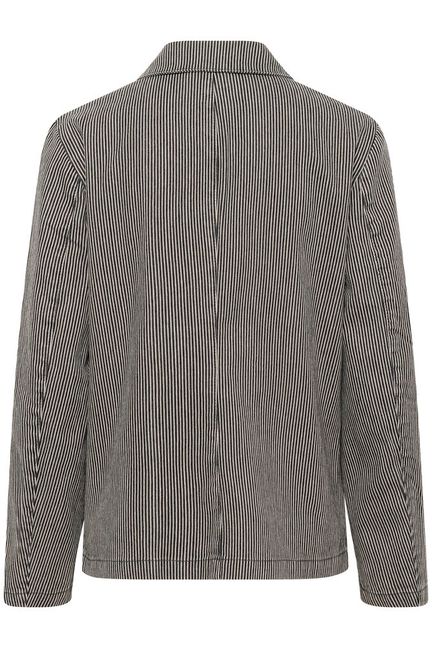 CREAM - CRSato Black and Grey Striped Jacket (10613974)