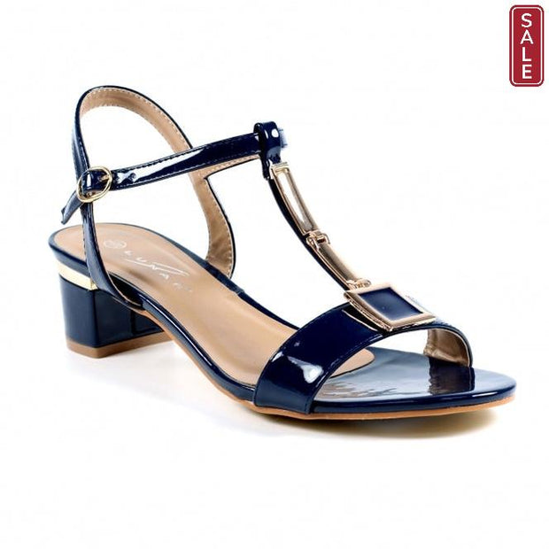 Lunar Shoes - Blaze - Navy Patent Sandal