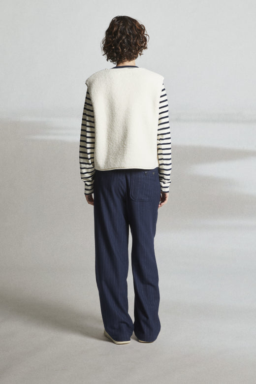 Mat De Misaine - Goelette - Button Through Box Fit Gilet (2 colours)