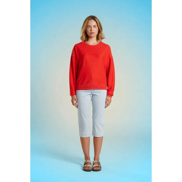 Mat De Misaine - MIKELI Sailor Heart Sweatshirt in Tulip