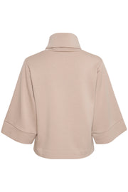 InWear - MoncentIW - Wide Turtleneck Top with 3/4 Sleeves