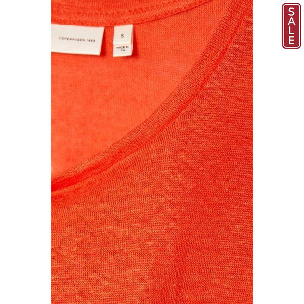 InWear - Faylinn Round Neck Short Sleeve Linen Tee Shirt (2 colours)