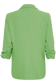 CREAM - CRCocamia 3/4 Sleeve Blazer in Flourite Green