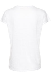 InWear - Faylinn V Neck Short Sleeve Linen Tee Shirt (3 colours)