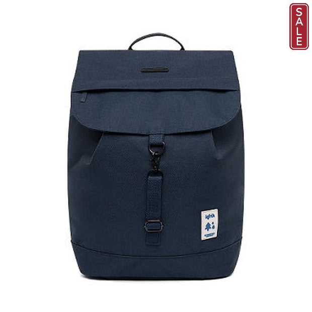 Lefrik - Scout - Metal Clasp Backpack in Navy
