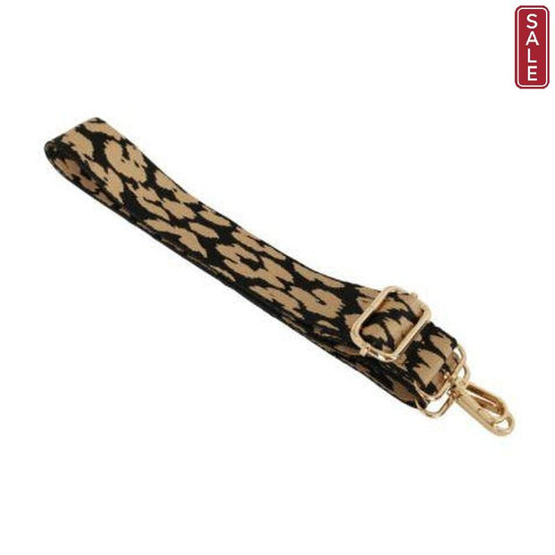 Kris-Ana Detachable Coloured Straps - Taupe Animal Print (003)