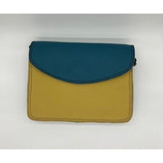 Soruka - Beth - Yellow and Green Leather Shoulder/Cross body Bag
