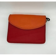 Soruka - Beth - Bright Red and Orange Leather Shoulder/Cross body Bag