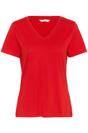 CREAM - Naia Short Sleeve V Neck Tee Shirt (3 colours) (10604508)