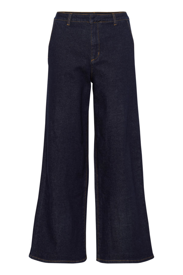 Cream - CRVisti Wide Leg Dark Blue Denim Jeans (10612286)
