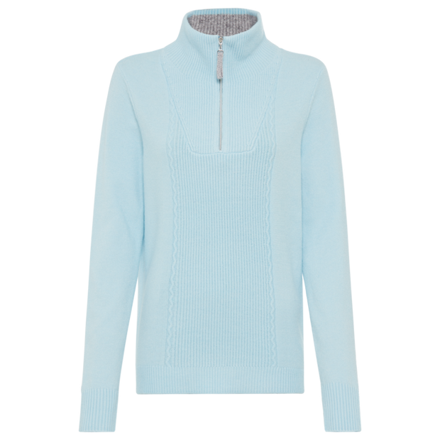 Olsen - Henny - Super Soft 1/4 Zip Jumper (11004655)