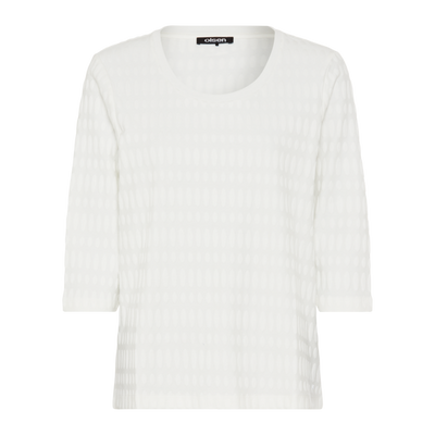 Olsen - Hannah - Round Neck 3/4 Sleeve Regular Fit Top (11105025)