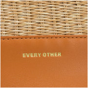 Every Other - Medium Sized Straw Grab Bag with Pouch (12047) (3 colours)