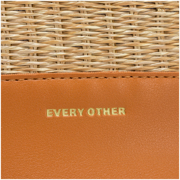 Every Other - Medium Sized Straw Grab Bag with Pouch (12047) (3 colours)