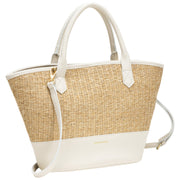 Every Other - Medium Sized Straw Grab Bag with Pouch (12047) (3 colours)