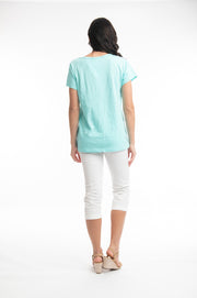 Orientique - Essentials - V Neck T Shirt (1246) (2 colours)
