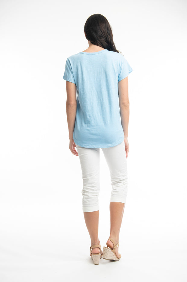 Orientique - Essentials - Low Round Neck T Shirt (1247) (3 colours)