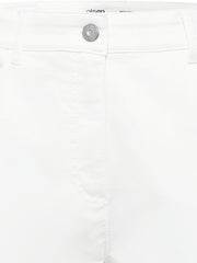 Olsen - Mona - Slim Fit Power Stretch Trouser in Off White