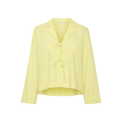 InWear - HelveIW - Cropped Long Sleeve Cotton Shirt