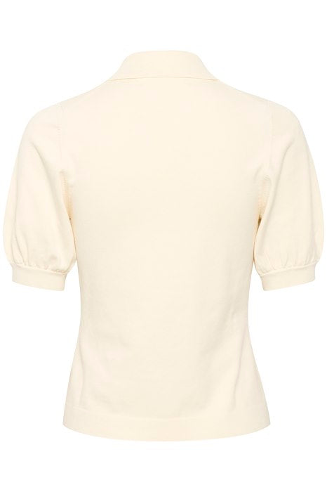 InWear - MiriosIW Short Sleeve V Neck Jumper with Collar (2 colours)