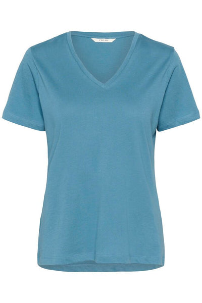 CREAM - Naia Short Sleeve V Neck Tee Shirt (5 colours) (10604508)