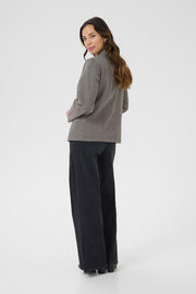 CREAM - CRSato Black and Grey Striped Jacket (10613974)