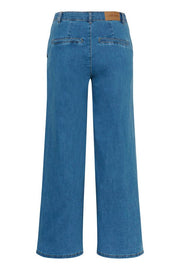 Cream - CRVisti Wide Leg Indigo Blue Denim Jeans (10612286)
