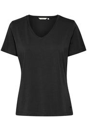 CREAM - Naia Short Sleeve V Neck Tee Shirt (3 colours) (10604508)