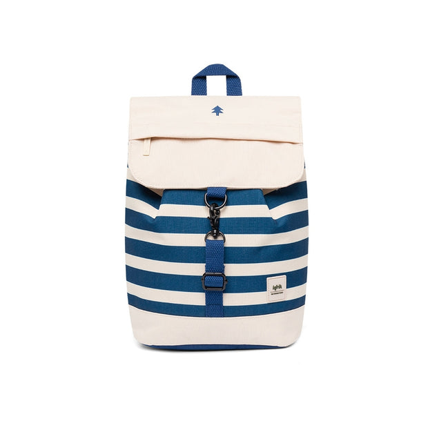 Lefrik - Scout Mini - Backpack in Printed Marine Stripes