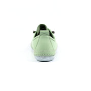 Lunar Shoes - Abbie Leather Plimsoll in Mint