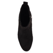Lunar Shoes - Aurora -Faux Suede Black Ankle Boot (GLX011 BK)