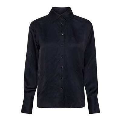 InWear - PaulineIW - Long Sleeve Blouse in Marine Blue