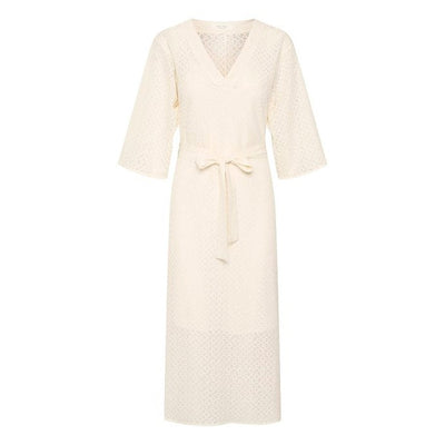 Part Two - EvamayaPW Long Cotton Lace Dress in Navy