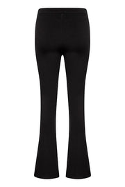 CREAM - CRSaila Jersey Slit Legging in Black