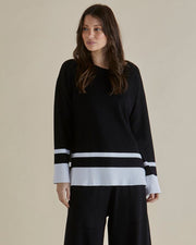 Betty Basics - Delphine - Soft Knitted Wide Leg Trouser (BB4061)