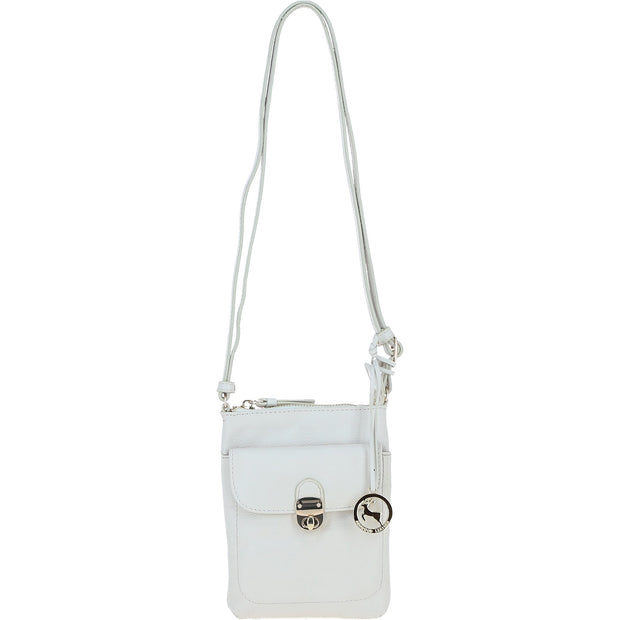 Ashwood Leather - Small Leather Crossbody Telephone Bag - Y-51 (3 Colours)