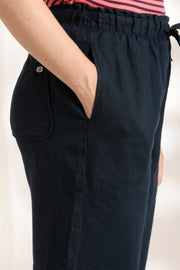 Mat De Misaine -   Paros Linen Trousers with Elasticated Waistband