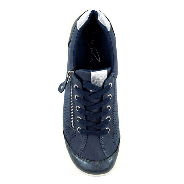 Lunar Shoes - Tori Trainer in Navy Blue