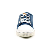 Lazy Dogz Shoes - Truffle Blue Leather Trainer (FLD105BL)