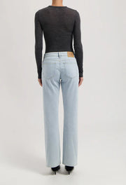 MUD Jeans - Carry - Mid Rise Straight Leg Jean - Light Stone