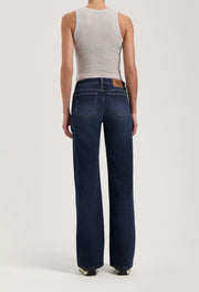 MUD Jeans - Cleo - Mid Rise Loose Leg Jean - Rustic Blue