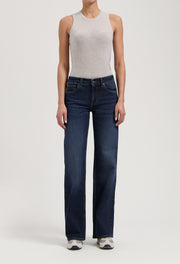 MUD Jeans - Cleo - Mid Rise Loose Leg Jean - Rustic Blue